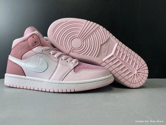 Kick Theory Pink Snug CW5379- Digital Jordan1 3756 Mid 1025